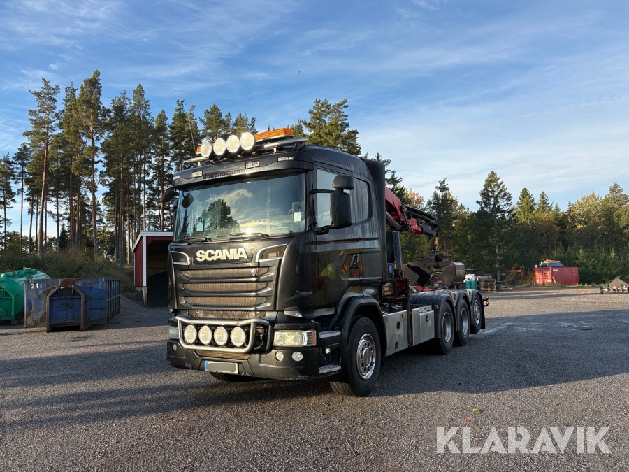 Kranväxlare Scania R 520LB8X4*4