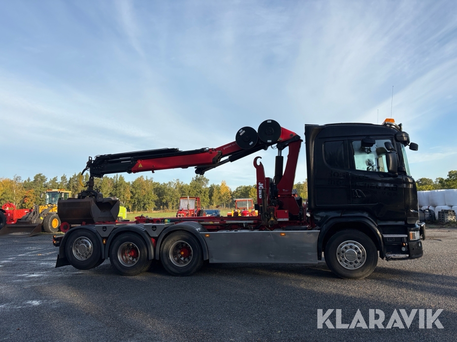 Kranväxlare Scania R 520LB8X4*4