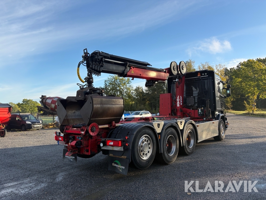 Kranväxlare Scania R 520LB8X4*4