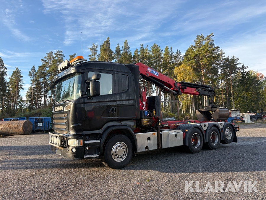 Kranväxlare Scania R 520LB8X4*4