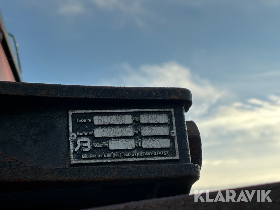 Kranväxlare Scania R 520LB8X4*4