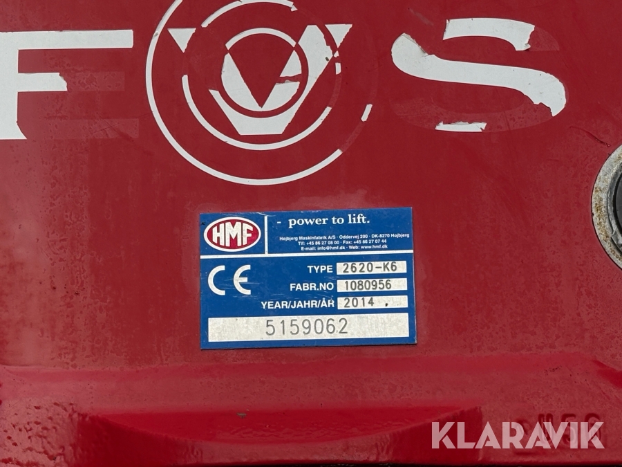 Kranväxlare Scania R 520LB8X4*4