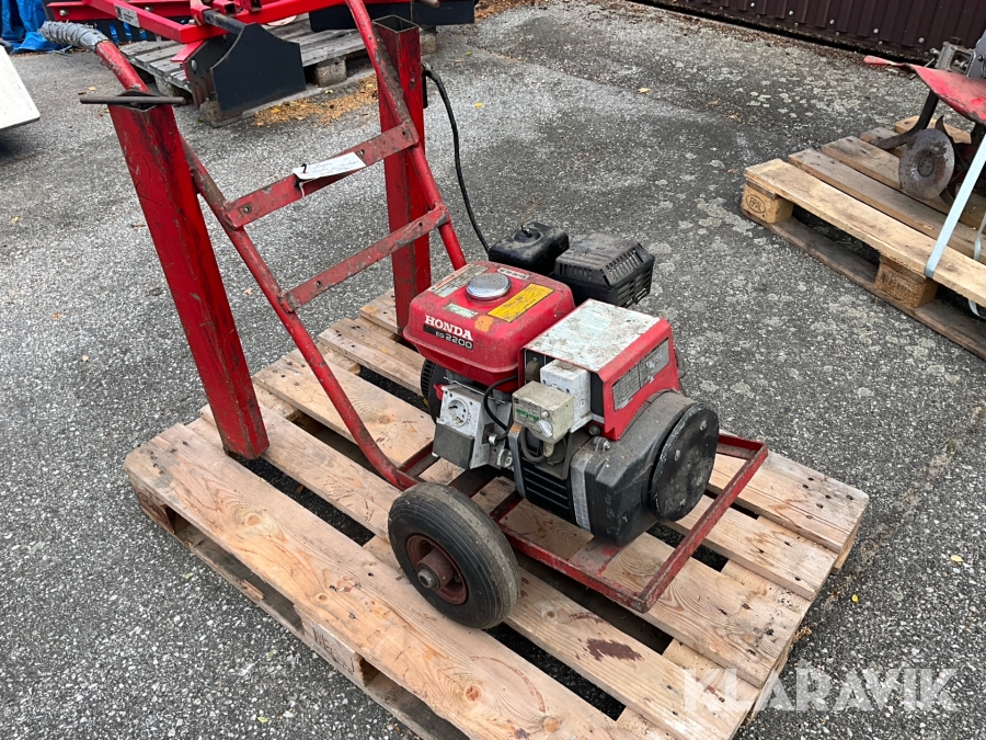 Elverk Honda EG2200 bensindrivet