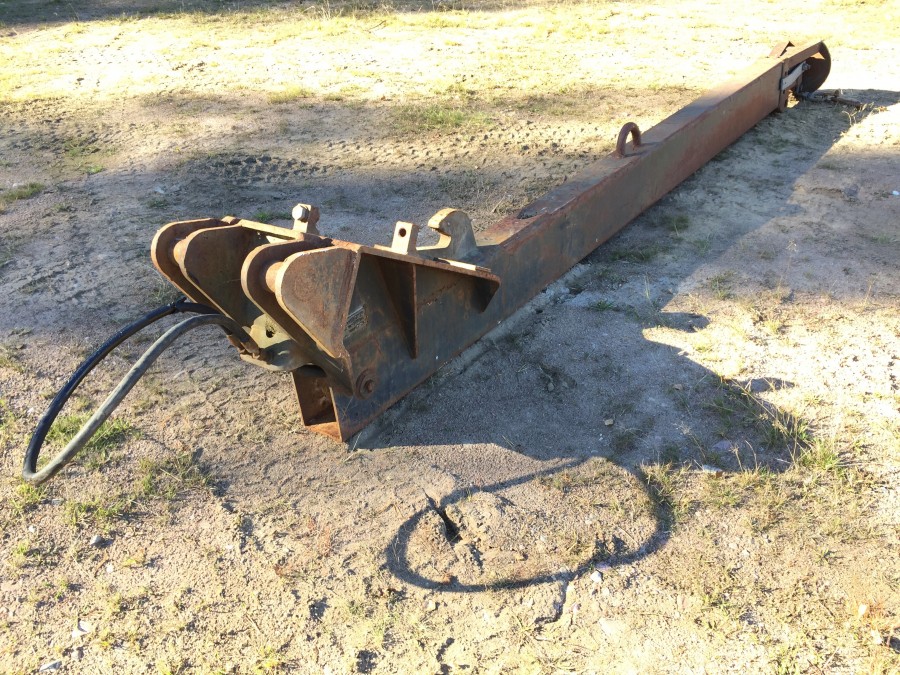 Kranarm till grävmaskin