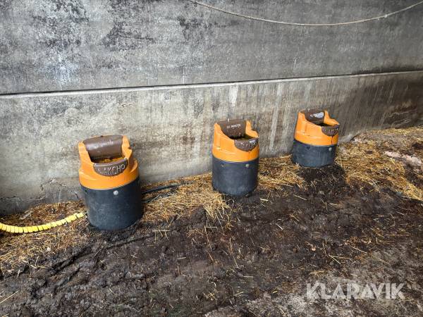 Elvärmda flotörvattenkoppar Lakcho 12st