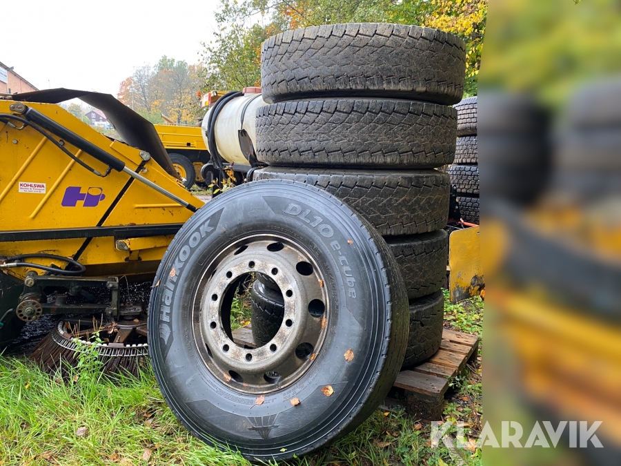 Fälgar Volvo original aluminium 6 st