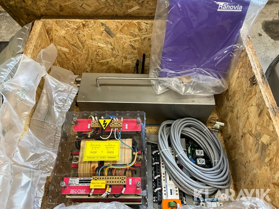 Tetrabrii UV desinfektions system Hanovia