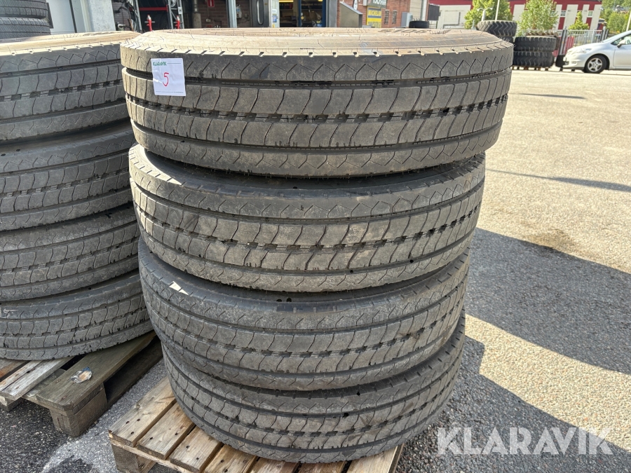 Lastbilsdäck 4 st Good Year S106 295/80R22.5