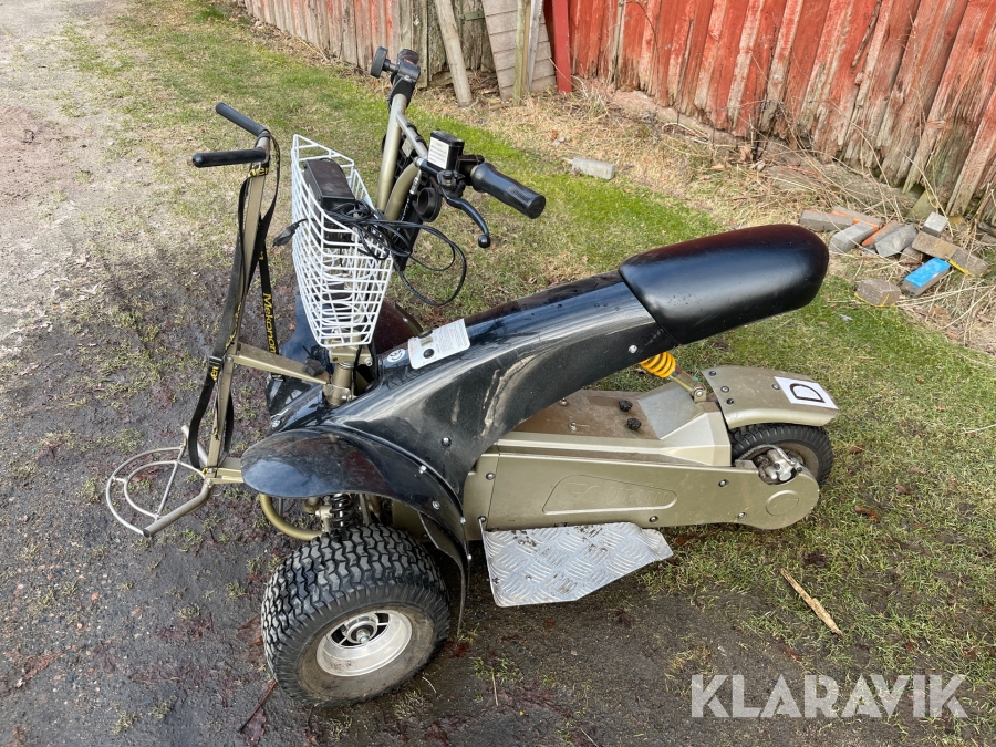 Golfmoped Fourstar batteri