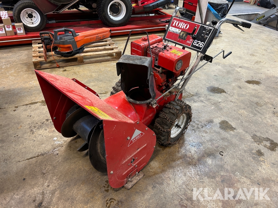 Snöslunga Toro 826