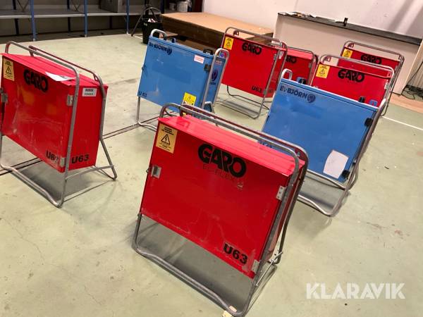 Elcentraler 8st El-Björn, Garo U63