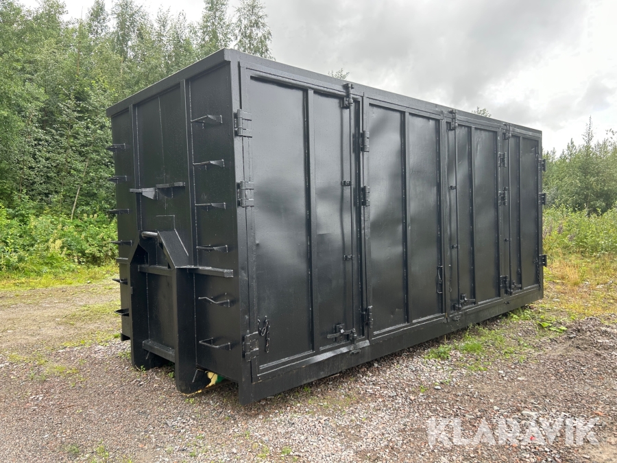 Container på lastväxlarram