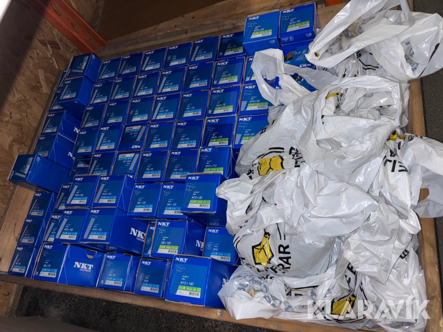 Blandade bult - Totalt ca 70 paket