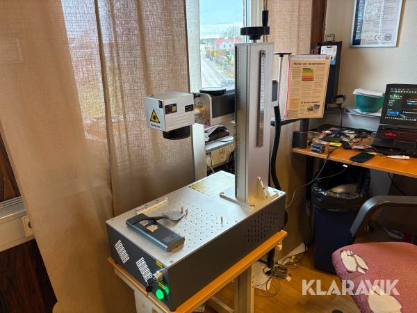 Gravyrlaser YLP-HB50W inkl mjukvara