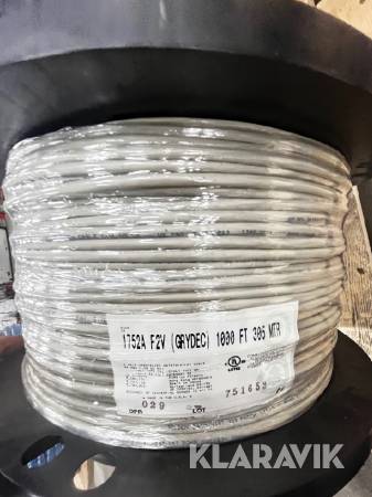 Parti med elkabel Grydec 1752A F2V