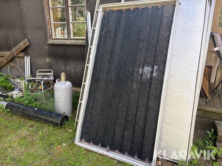 Solfångare 3 st vattenburna