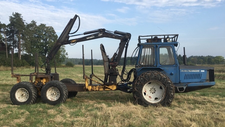 Skotare - Skogsredskap m Kran & Grip