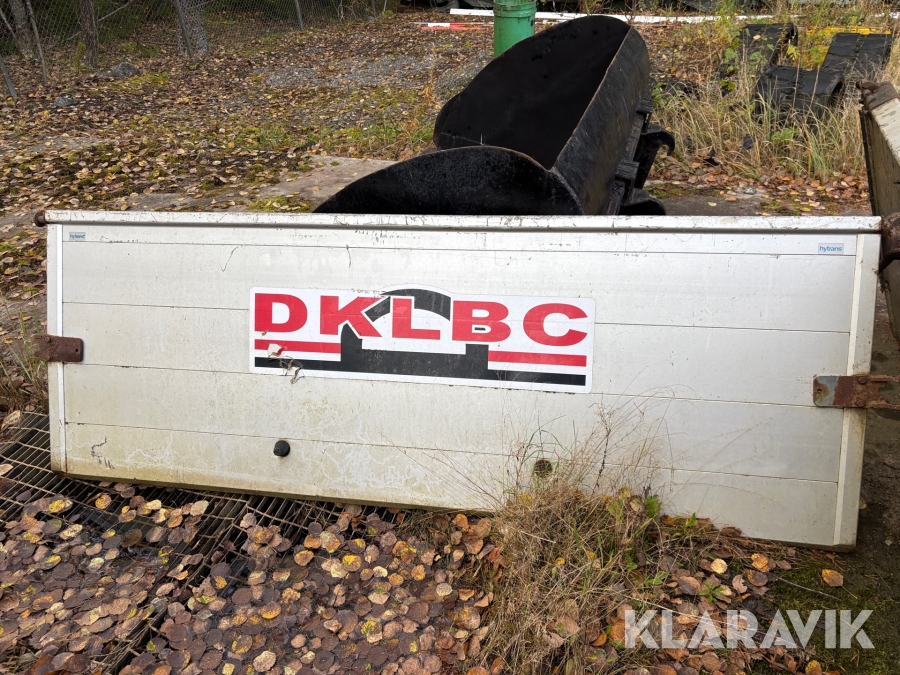Baklucka till lastbil aluminium