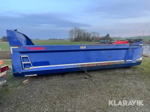 Dumperflak Zetterbergs ZD4F 8/6-62-11 med tippram