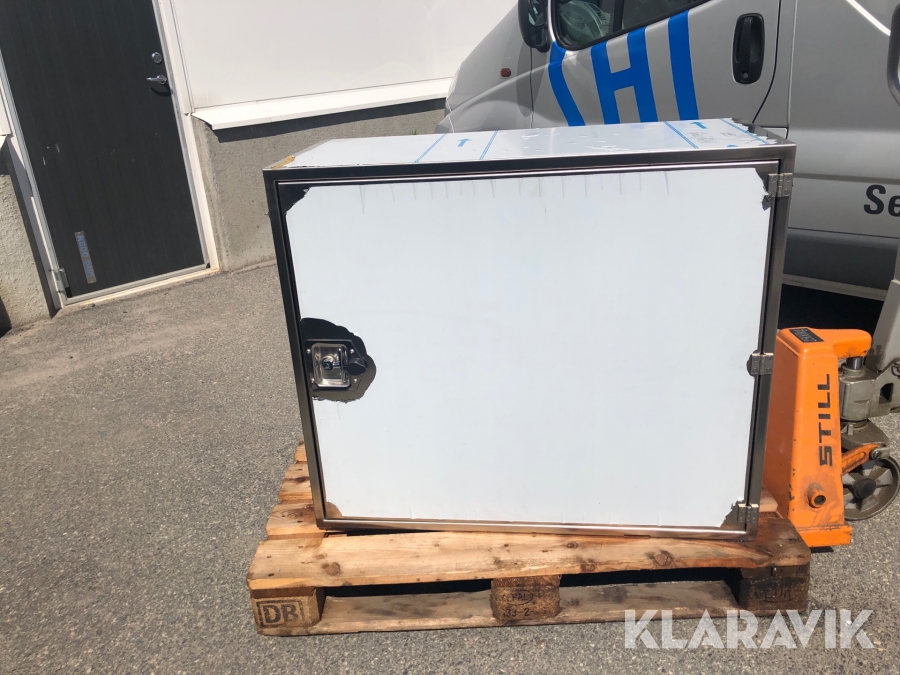 Rostfria lådor till lastbil 2st