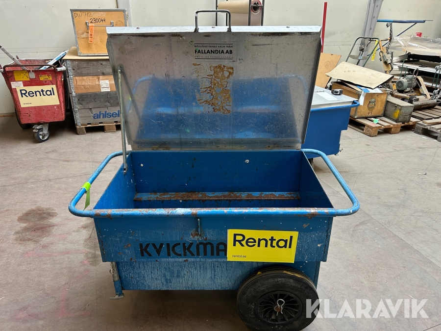 Verktygsvagn Kvickman 290 liter