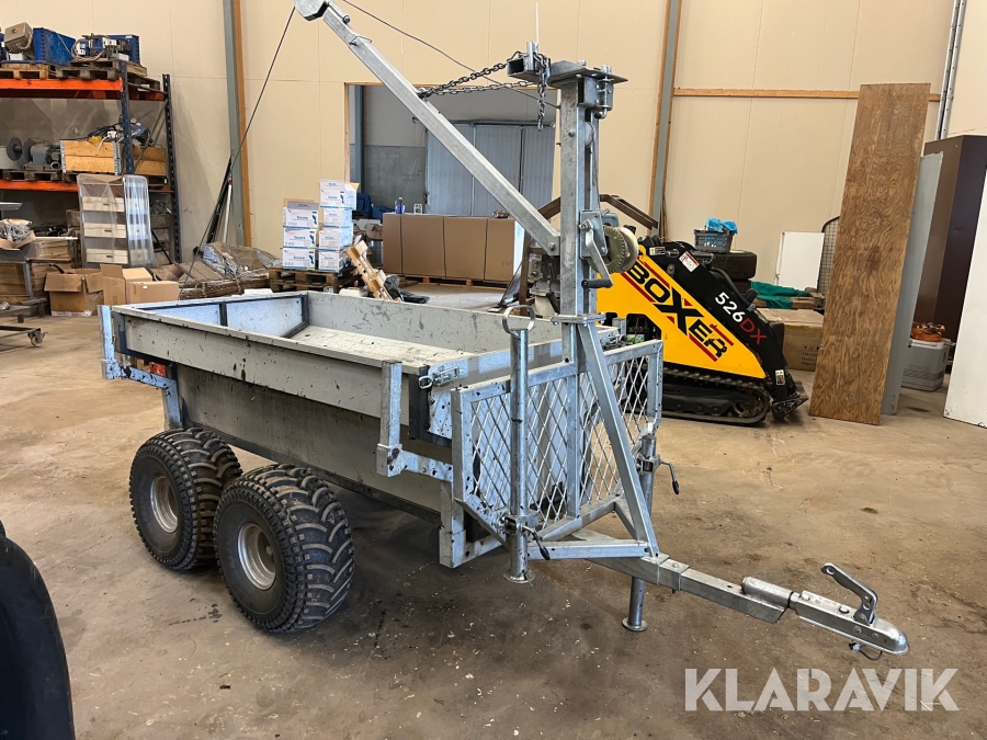 ATV-kärra   med vinsch