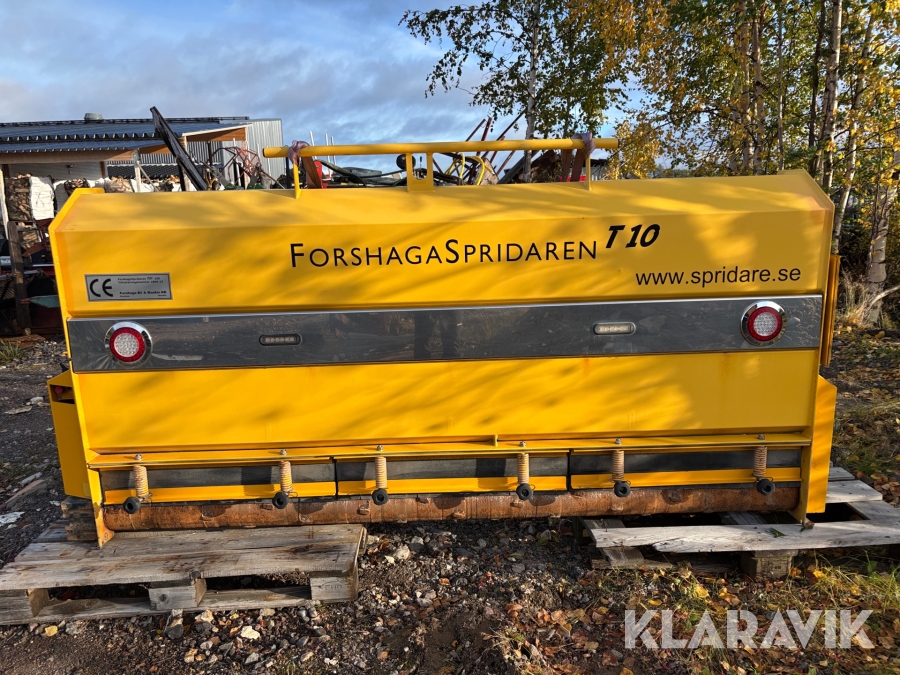 Sandspridare Forshaga Spridaren T10-250