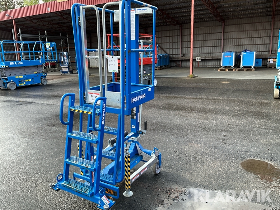 Arbetsplattform / Pelarlift Ixolift 400WS