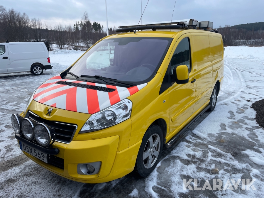 Vägtransportledarbil/Följebil Peugeot Expert