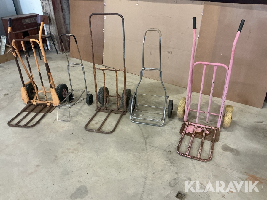 Säckkärror 5st