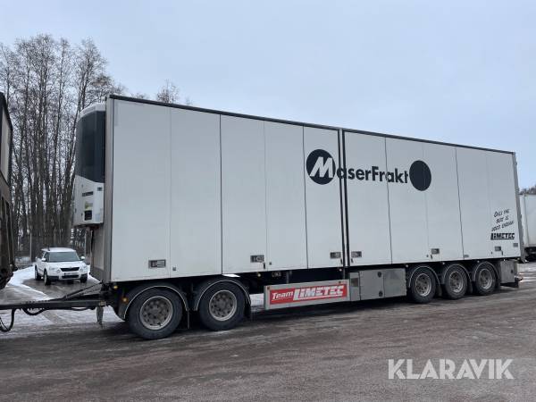 Släp Limetec VPU 542 med kyl / frysaggregat