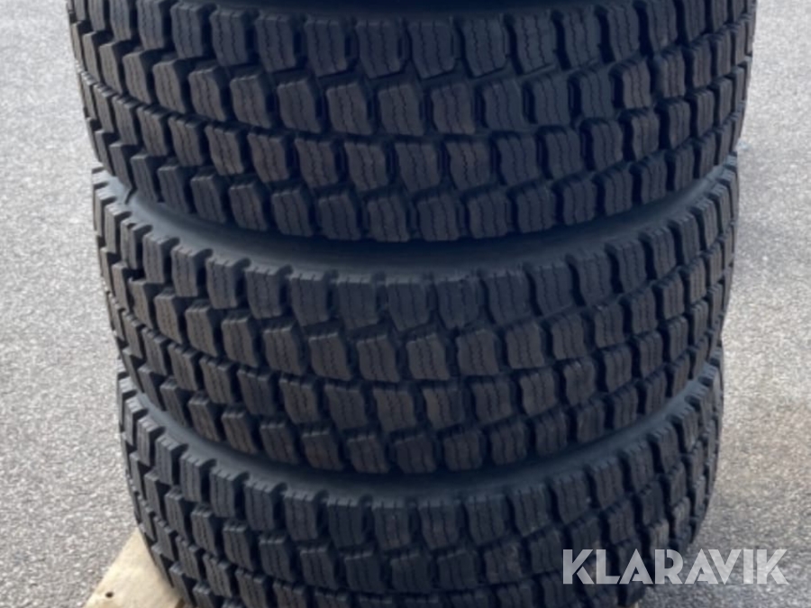 Lastbilsdäck 4 st Goodyear Ultra Grip Max