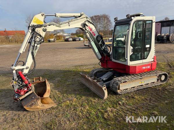 Grävmaskin Take-Job Takeuchi TB153FR