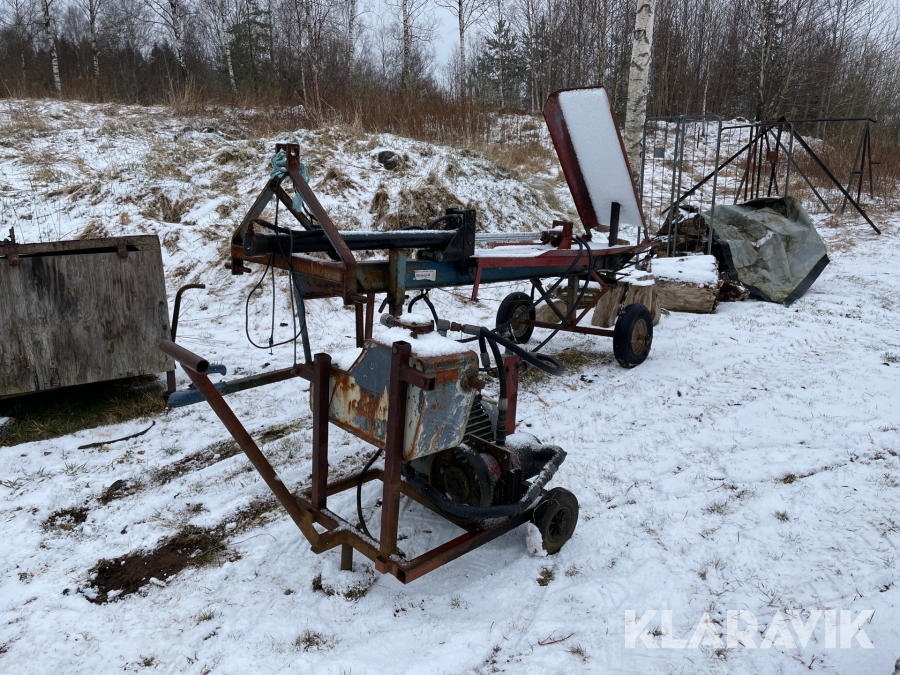 Vedklyv med hydraulaggregat Dtype BK 1100