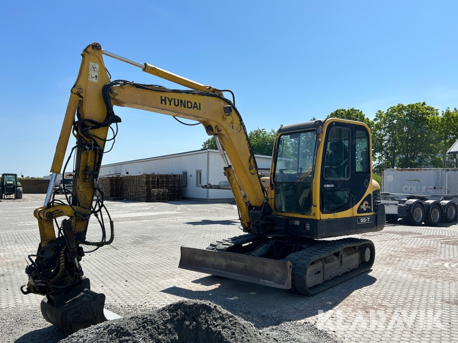Grävmaskin Hyundai 55-7