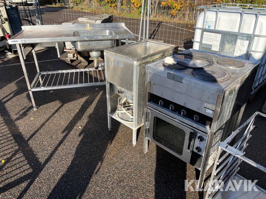 Spis, diskbänk och värmehållare Electrolux