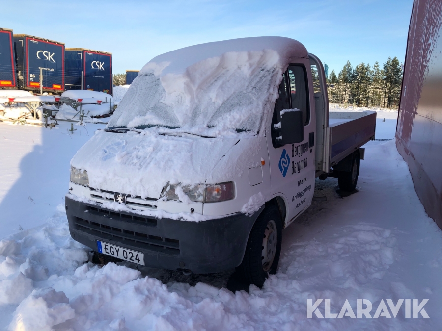 Lätt lastbil Peugeot BOXER CC TD 350L
