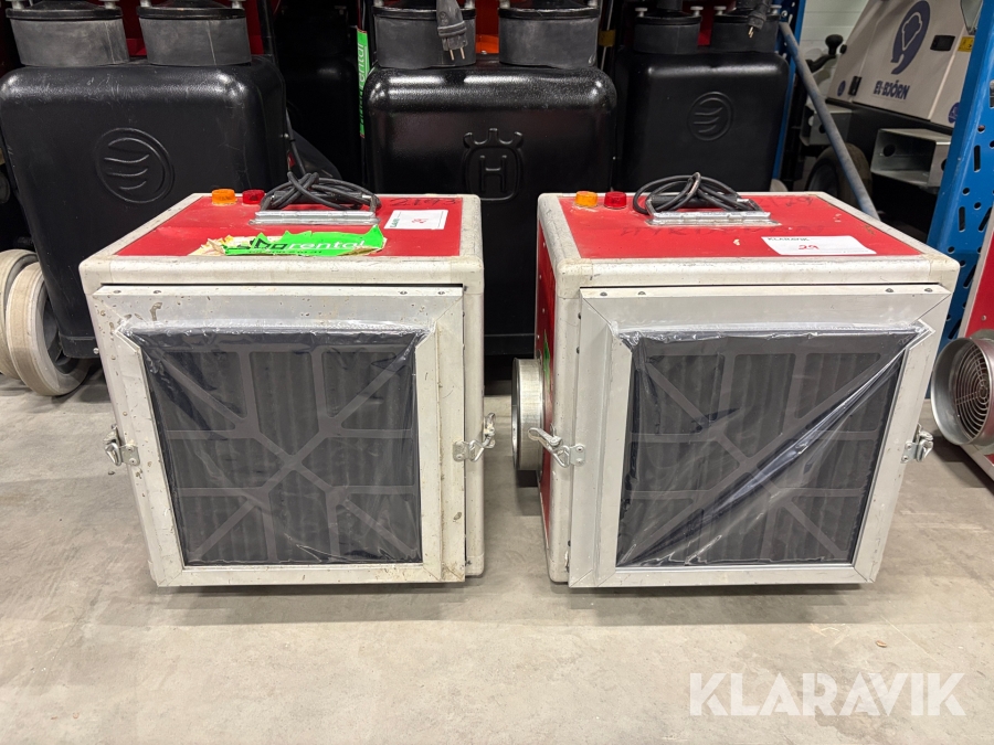 Luftrenare 2 st Pullman Ermator A1000