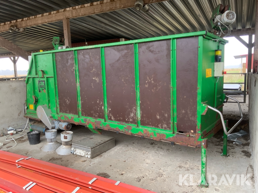 Rälshängd fodervagn Huma RA 135 MKII