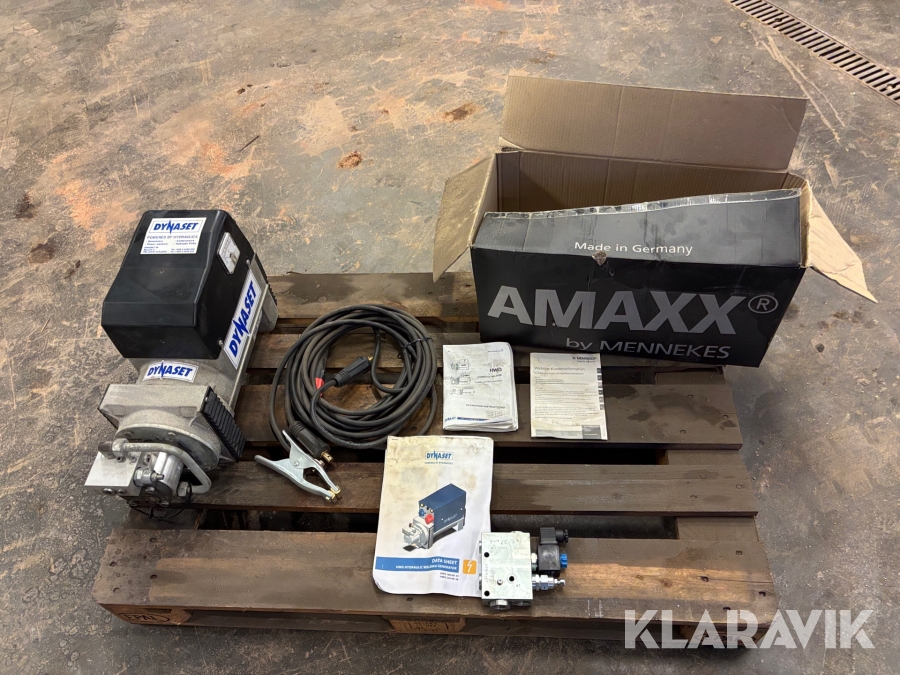 Hydrauldriven generator med svets Dynaset HWG 180A/6kVA-33