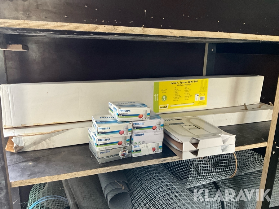 Lysrör och glimtändare