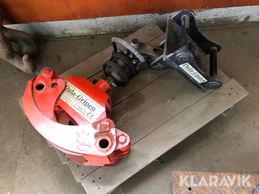 Timmergrip Dala-gripen DG8 med rotator