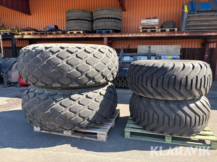 Gräsdäck med fälg Alliance till traktor