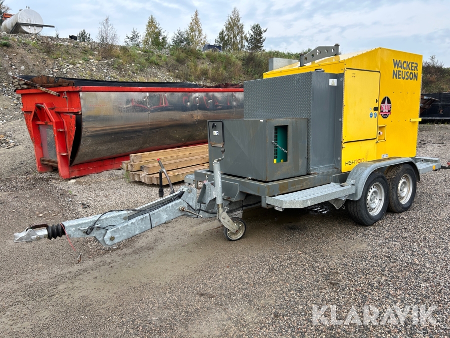 Tjältinare Hydronisk Ytvärmare Wacker Neuson HSH 700