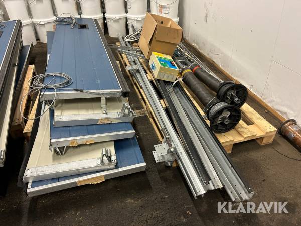 Skjutport Crawford Motordriven 2,5x2,7