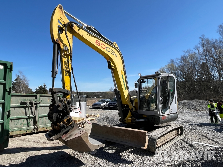 Grävmaskin Wacker Neuson 8003