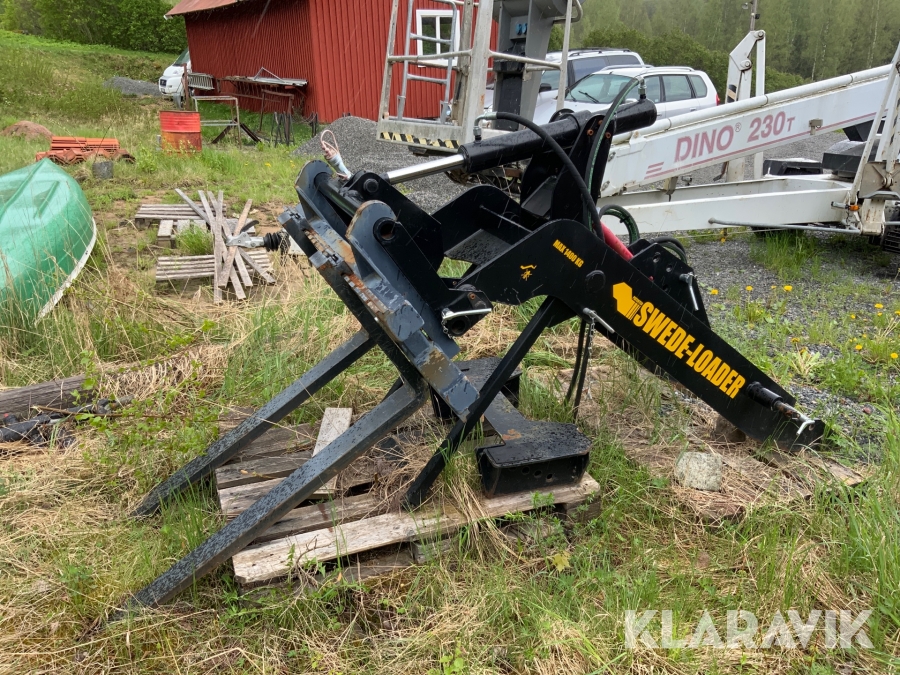 Lastare Swede-loader Midi 1400kg med gafflar