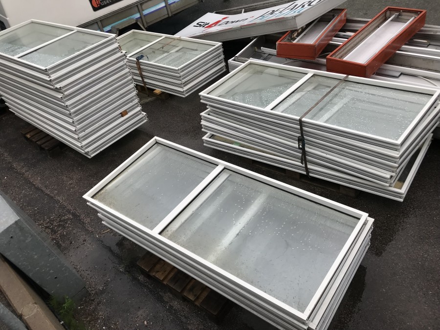 Alufönster 12 st