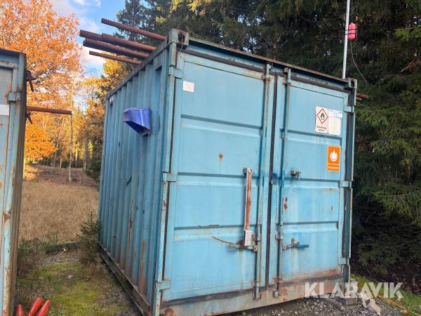 Container GMM med dieseltank och pump 2m3