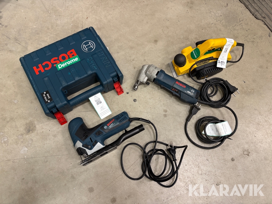 Enhandshyvel / Nibblingsmaskin / Sticksåg Dewalt / Bosch DW680 / GNA 16 / GST90E